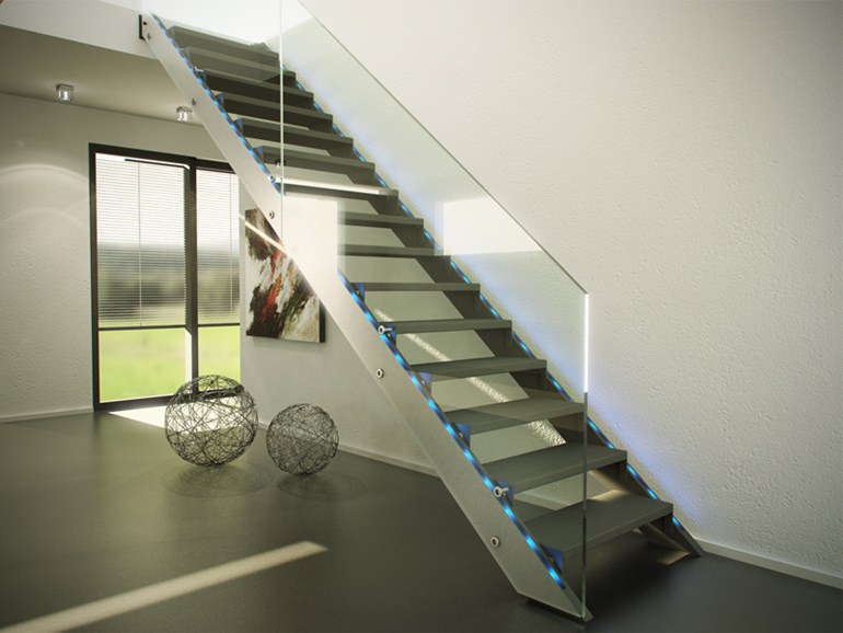 Cómo iluminar escaleras interiores