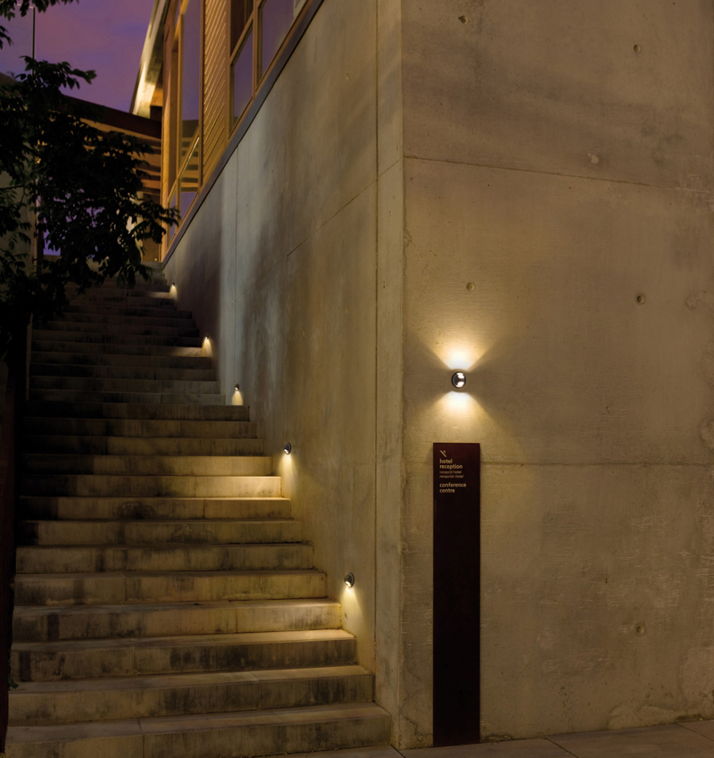 Iluminación LED para escaleras, lámpara de pared, foco empotrable